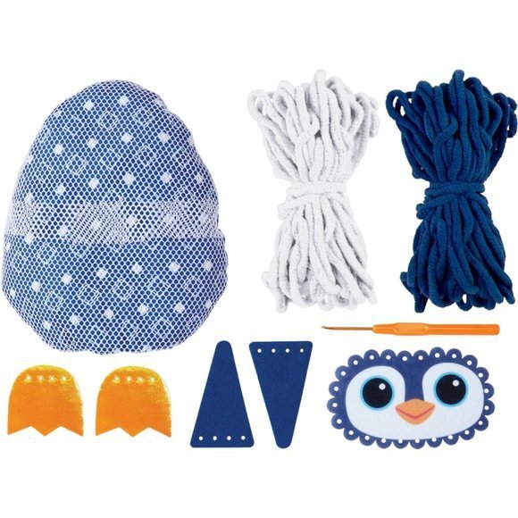 Alex Loopies Yarn and‎ Plush Penguin Kids DIY Craft Kit - Picture 4 of 4